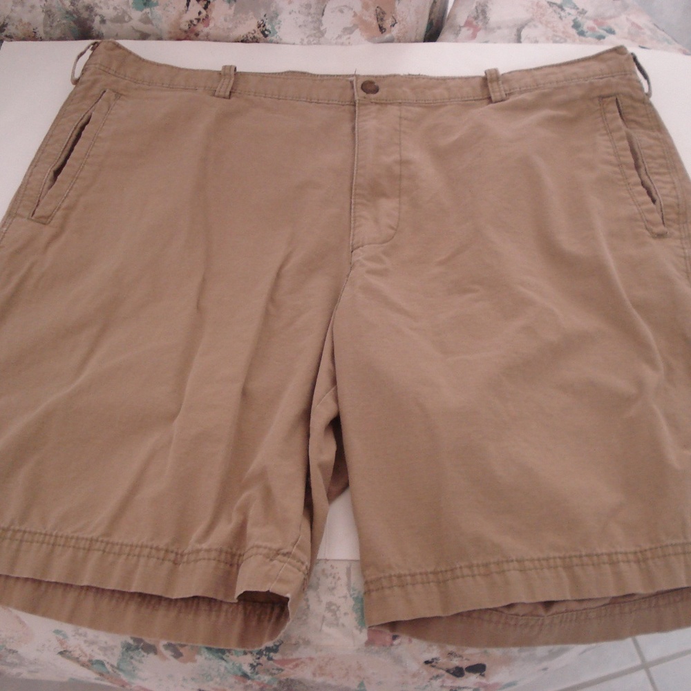 Dockers Mens Flat Front Relaxed Fit Shorts W42